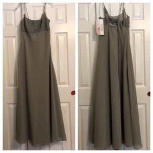 NWT Olive Bridesmaid Dress